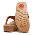 FitFlop Lulu Leather Womens Tan Sandals (Sandales en cuir pour femmes)