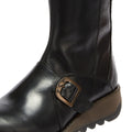 Fly London Mes 2 Bottes Noires En Cuir Pour Femmes
