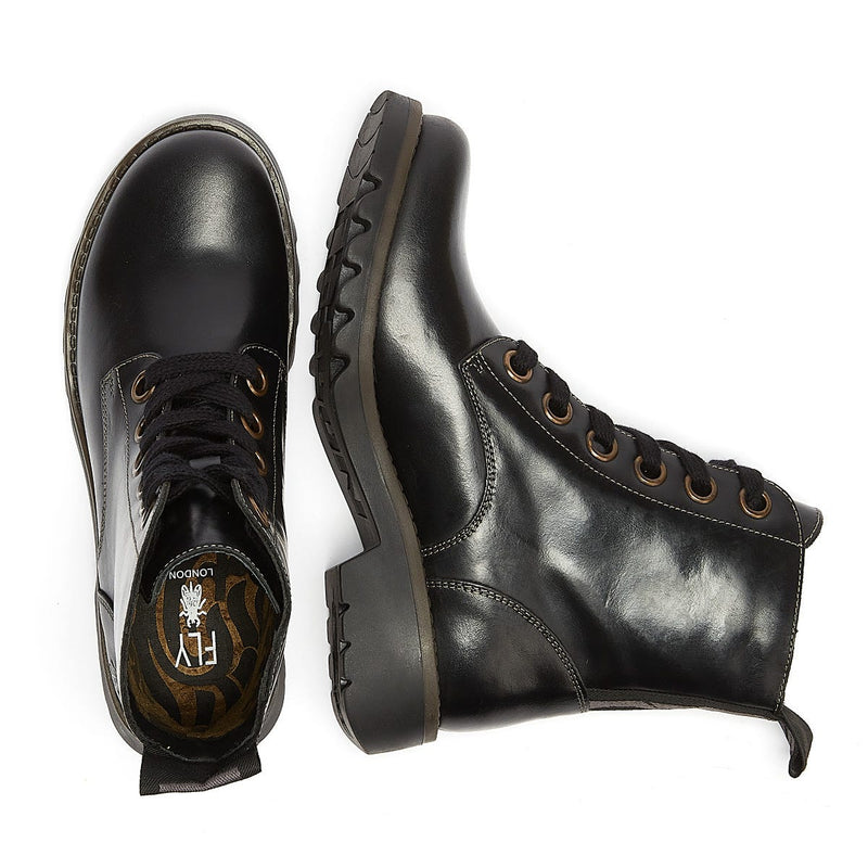 Fly London Ragi Bottes Noires Pour Femmes