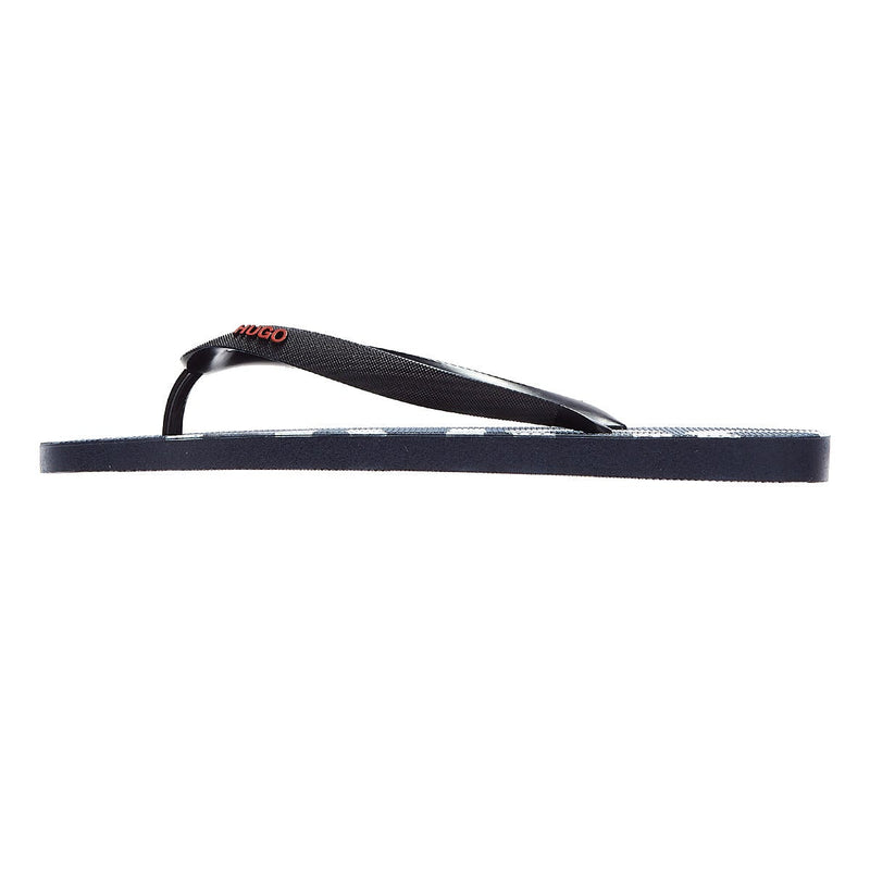 HUGO On Fire Mens Navy Flip Flops