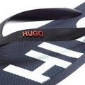 HUGO On Fire Mens Navy Flip Flops