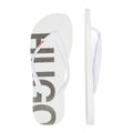 HUGO On Fire Mens White Flip Flops