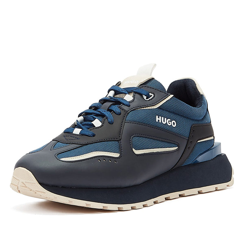 HUGO Cubite Runn Mens Trainers Dark Blue