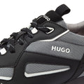 HUGO Cubite Runn Mens Black Trainers
