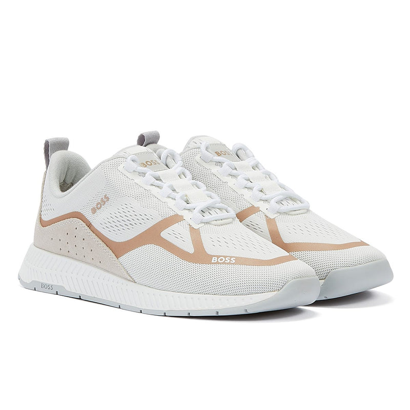 Boss Titanium Runn Womens Natural Trainers