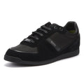 BOSS Glaze Mix Low Mens Black Trainers