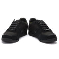 BOSS Glaze Mix Low Mens Black Trainers