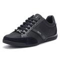 BOSS Saturn Mix Low Mens Dark Blue Trainers