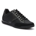 BOSS Saturn Mix Low Mens Black Trainers