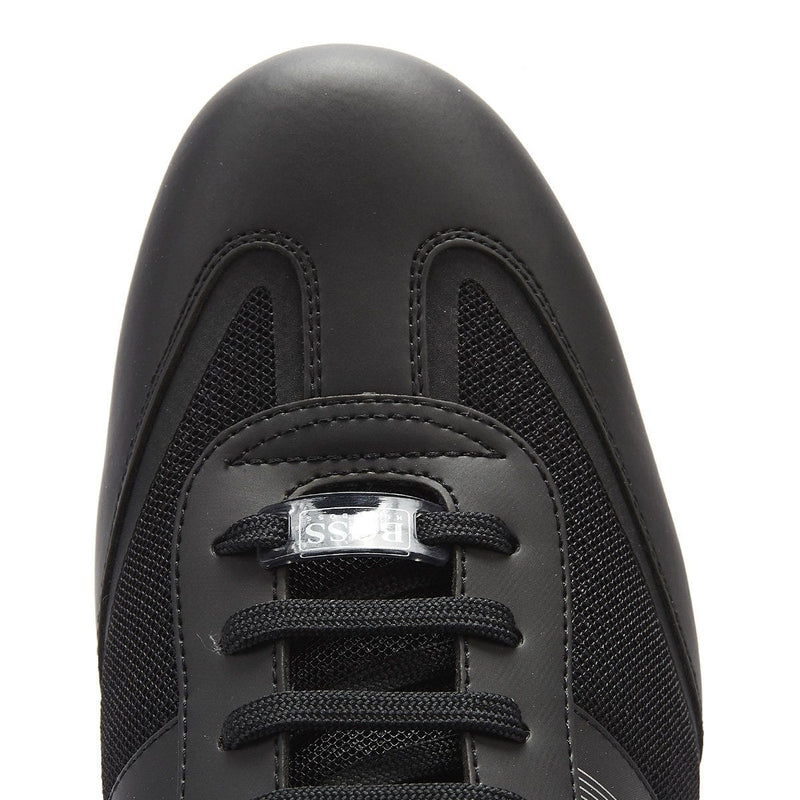 BOSS Lighter Mix Low Mens Black Trainers