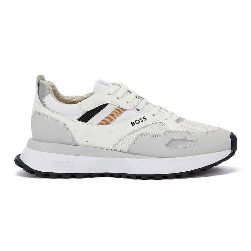 Boss Jonah Runn Womens White Trainers