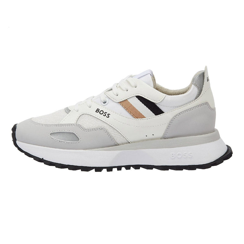 Boss Jonah Runn Womens White Trainers