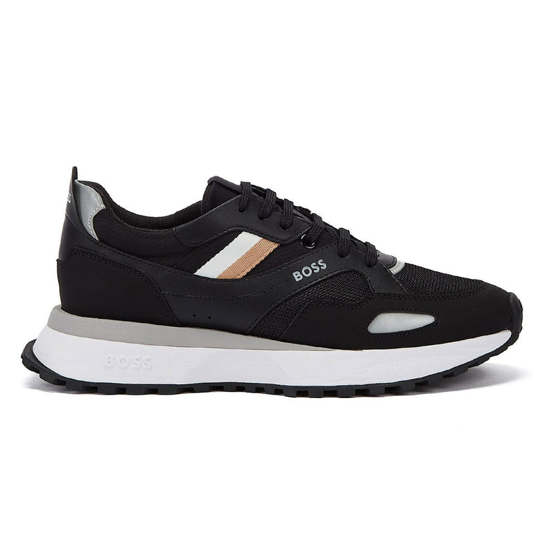 Boss Jonah Runn Black Womens Black Trainers