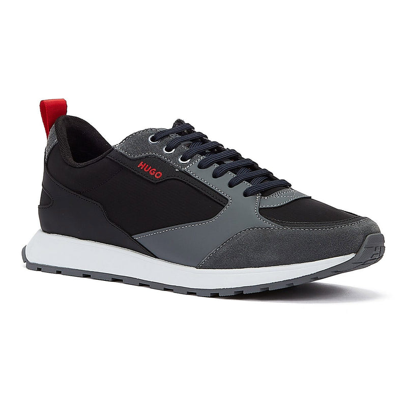 Hugo Icelin Runn Open Mens Grey Trainers