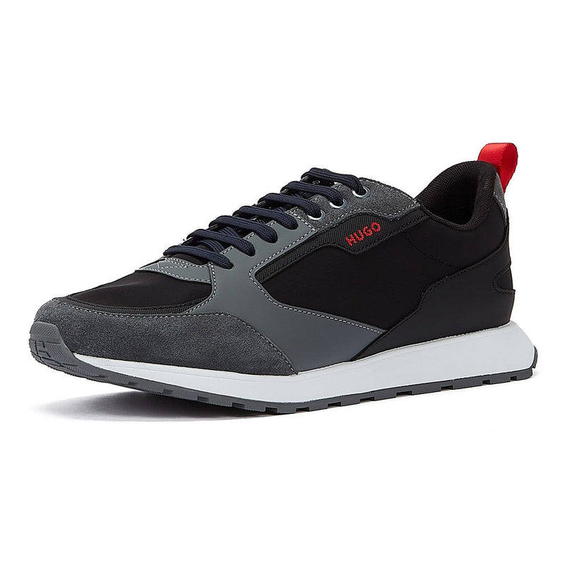 Hugo Icelin Runn Open Mens Grey Trainers