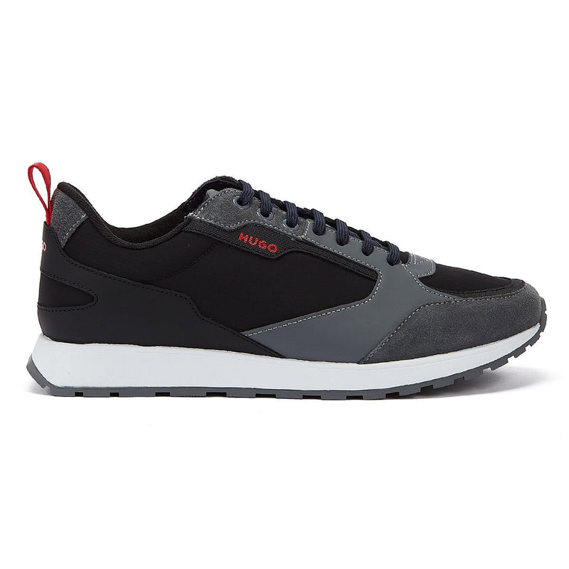 Hugo Icelin Runn Open Mens Grey Trainers