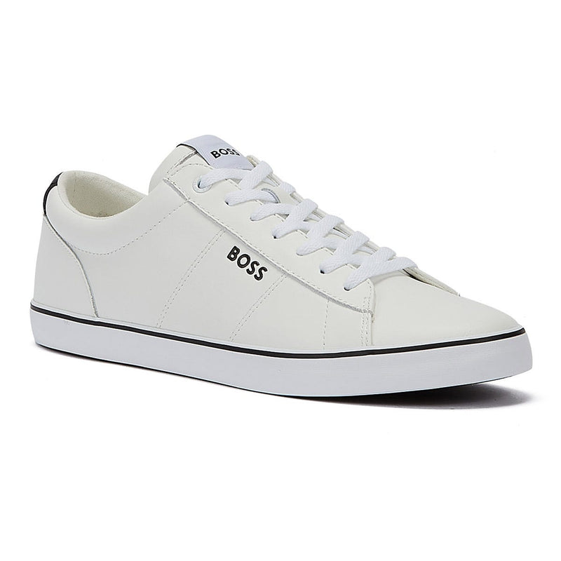 Boss Jodie Tenn Mens White Trainers
