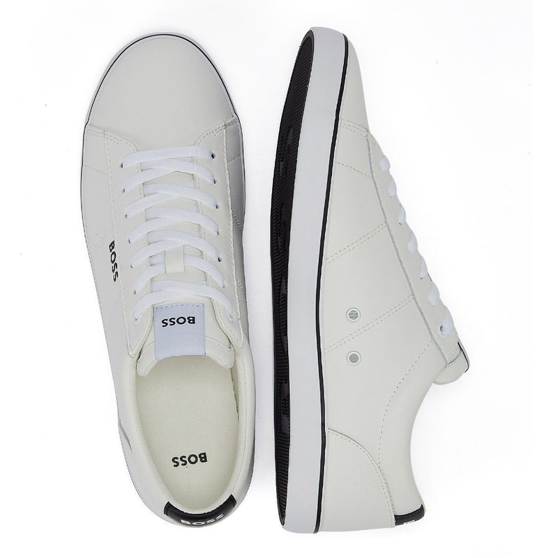 Boss Jodie Tenn Mens White Trainers