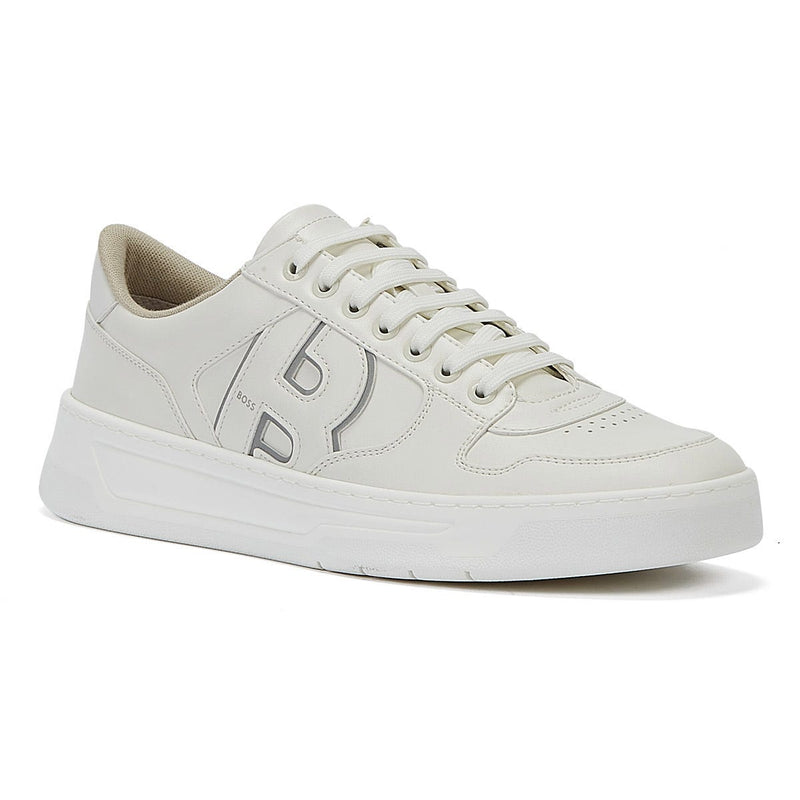 Boss Baltimore Tenn Mens White Trainers