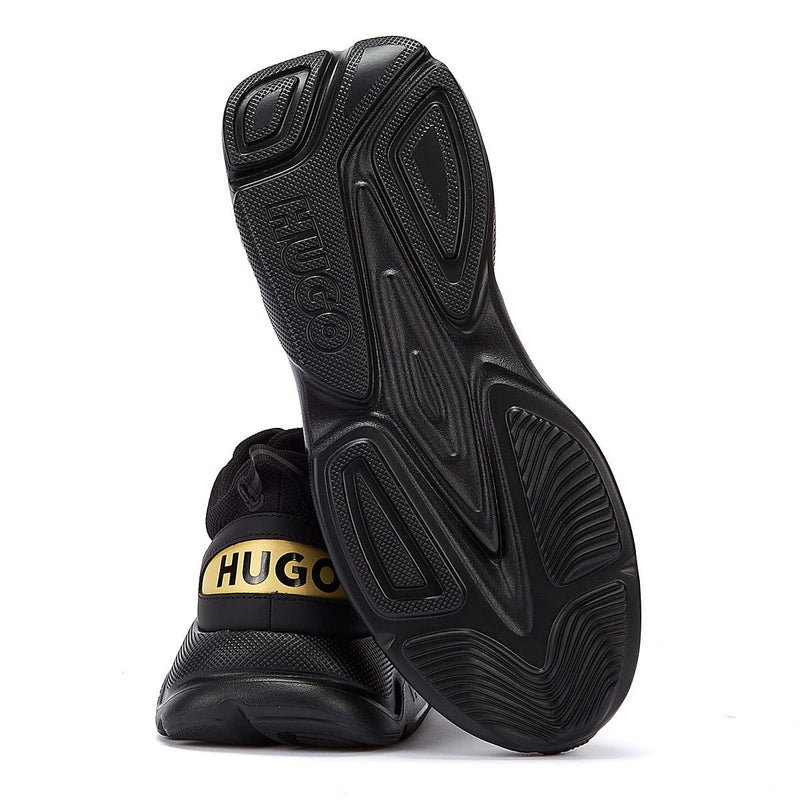 Hugo Leon Runn Mens Black Trainers