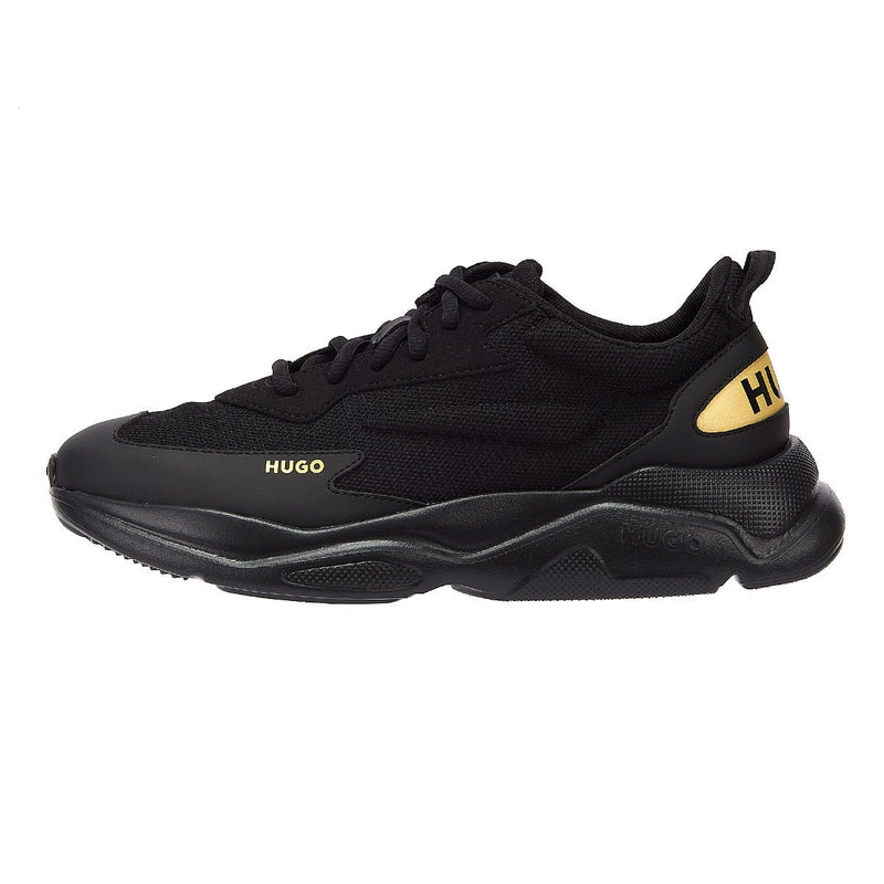 Hugo Leon Runn Mens Black Trainers