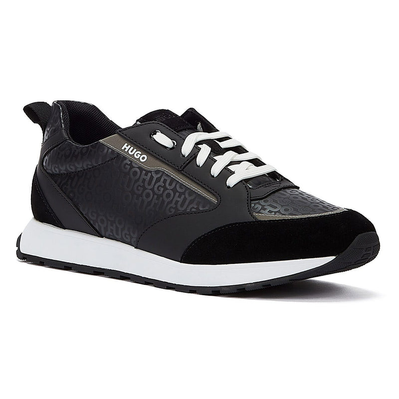 Hugo Icelin Runn Womens Print Black Trainers