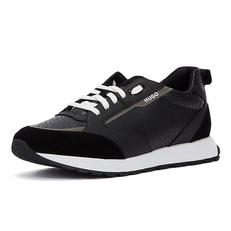 Hugo Icelin Runn Womens Print Black Trainers