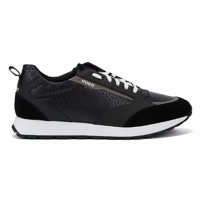 Hugo Icelin Runn Womens Print Black Trainers