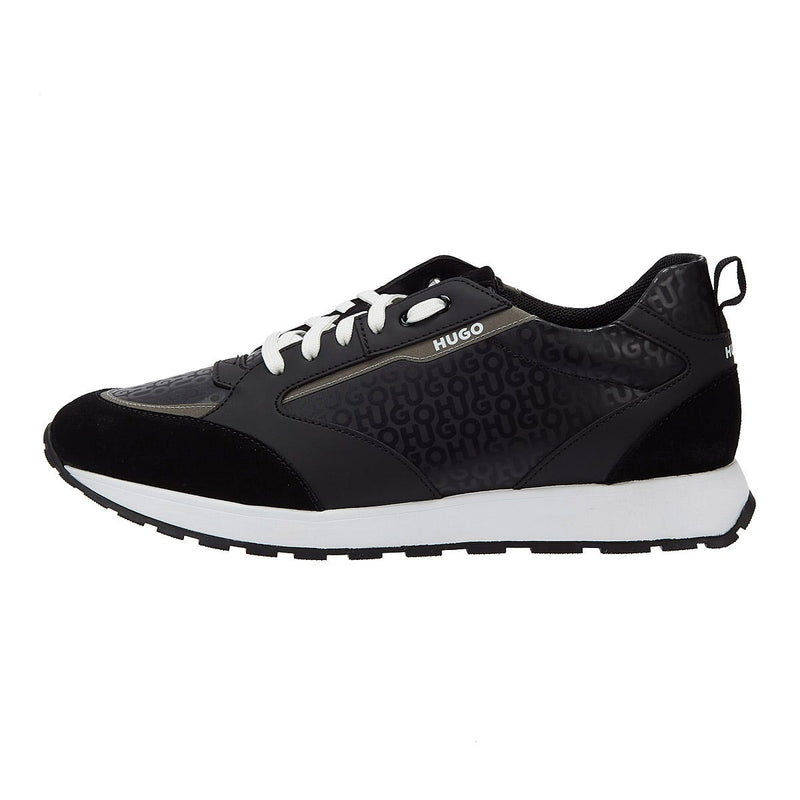 Hugo Icelin Runn Womens Print Black Trainers