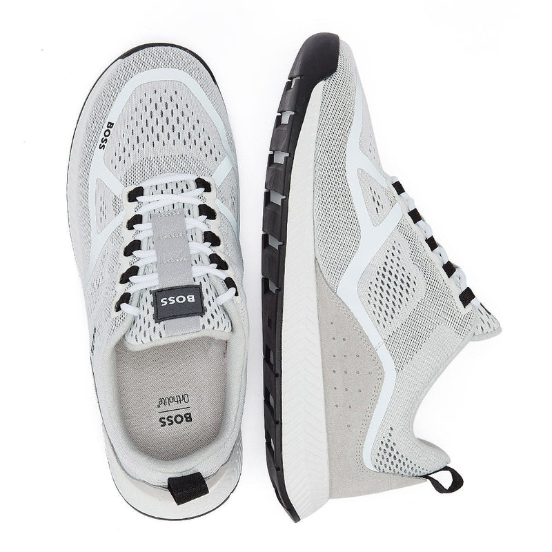 Boss Titanium Runn Mens Natural Trainers