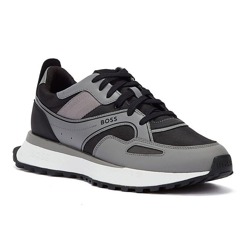 Boss Johan Runn Mens Charcoal Trainers
