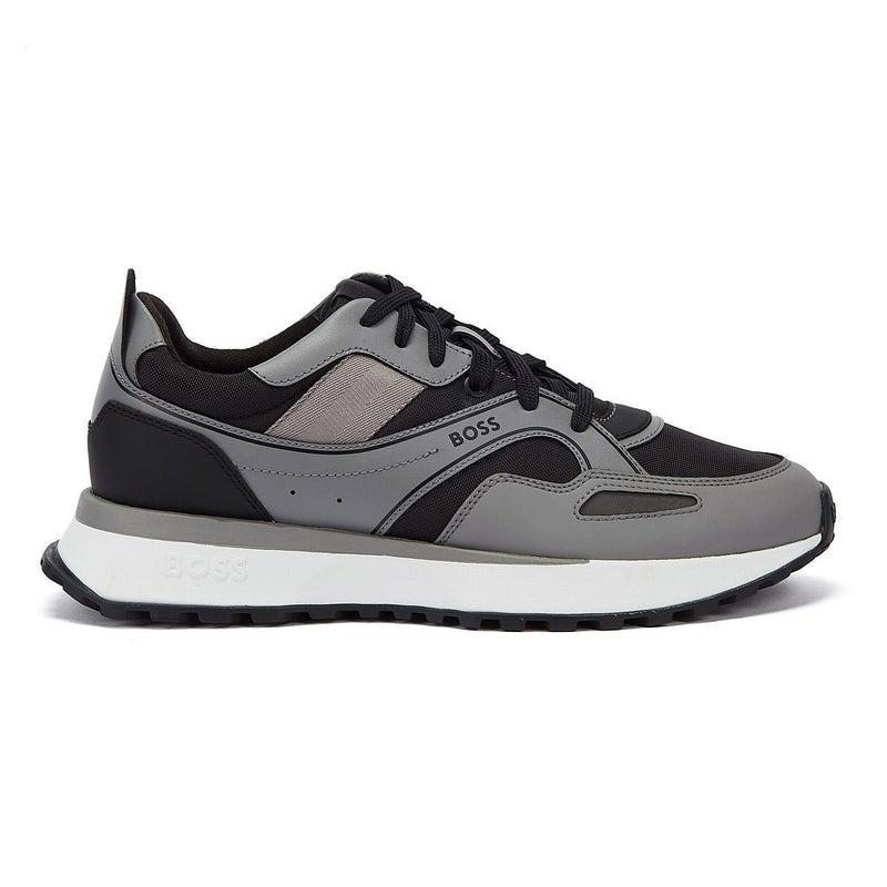 Boss Johan Runn Mens Charcoal Trainers