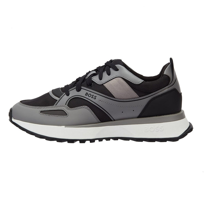 Boss Johan Runn Mens Charcoal Trainers