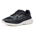 Boss Dean Runn Mens Open Blue Trainers