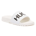 HUGO Match Mens White Slides
