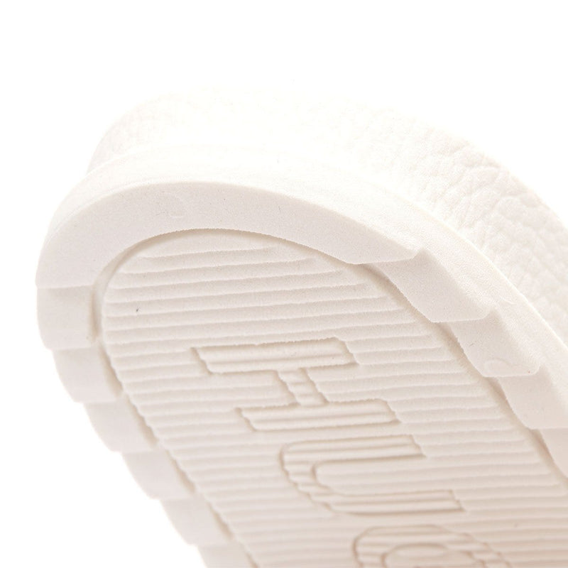 HUGO Match Mens White Slides