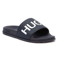 HUGO Match Mens Navy Slides