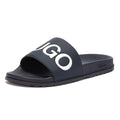 HUGO Match Mens Navy Slides
