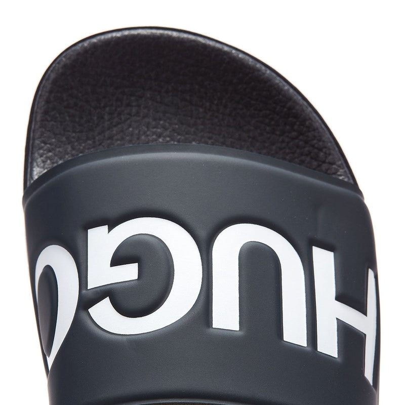 HUGO Match Mens Navy Slides