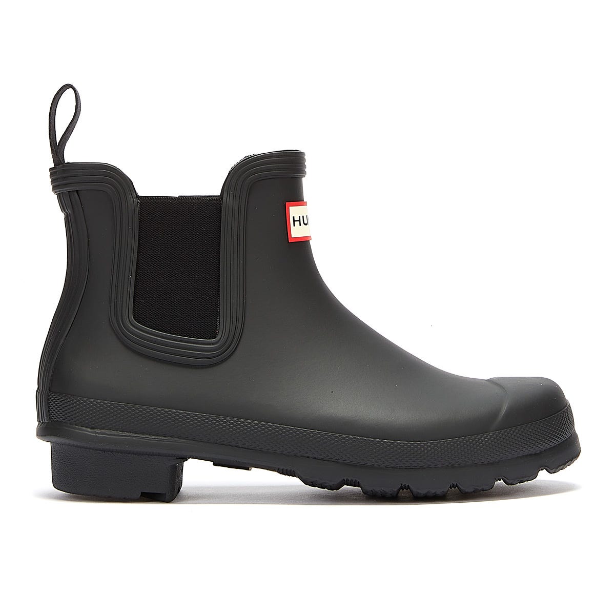 Hunter Original Chelsea Bottes en caoutchouc noires pour femmes