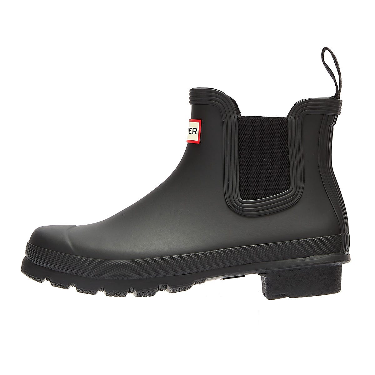 Hunter Original Chelsea Bottes en caoutchouc noires pour femmes