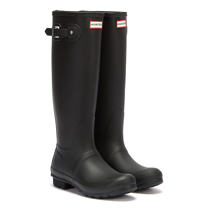 Hunter Original Tall Bottes en caoutchouc noires pour femmes