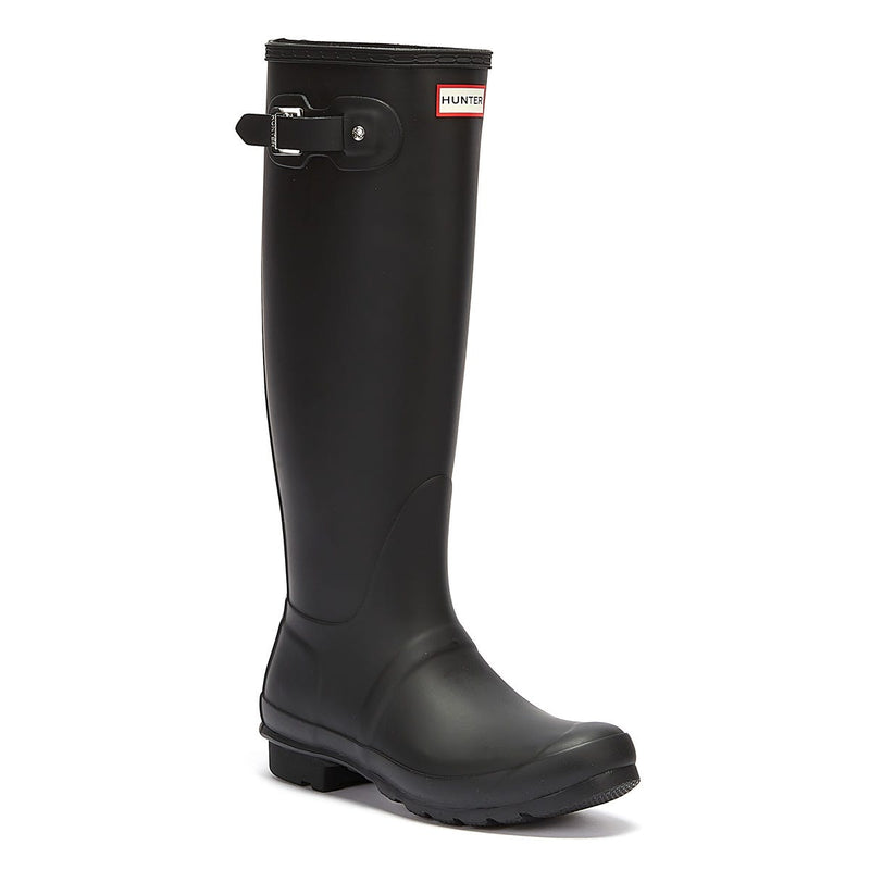 Hunter Original Tall Bottes en caoutchouc noires pour femmes