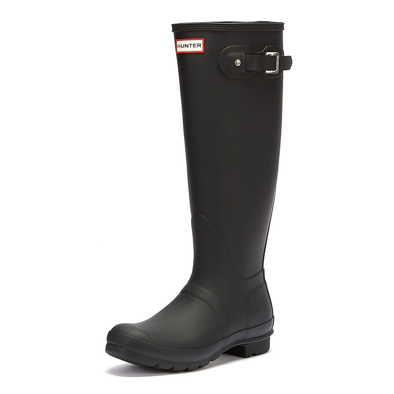Hunter Original Tall Bottes en caoutchouc noires pour femmes