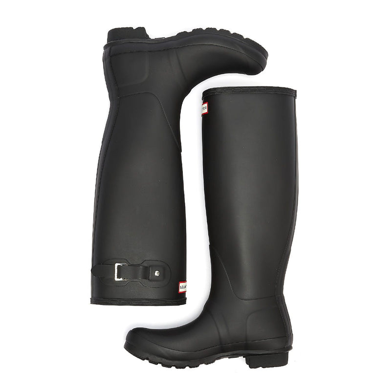 Hunter Original Tall Bottes en caoutchouc noires pour femmes