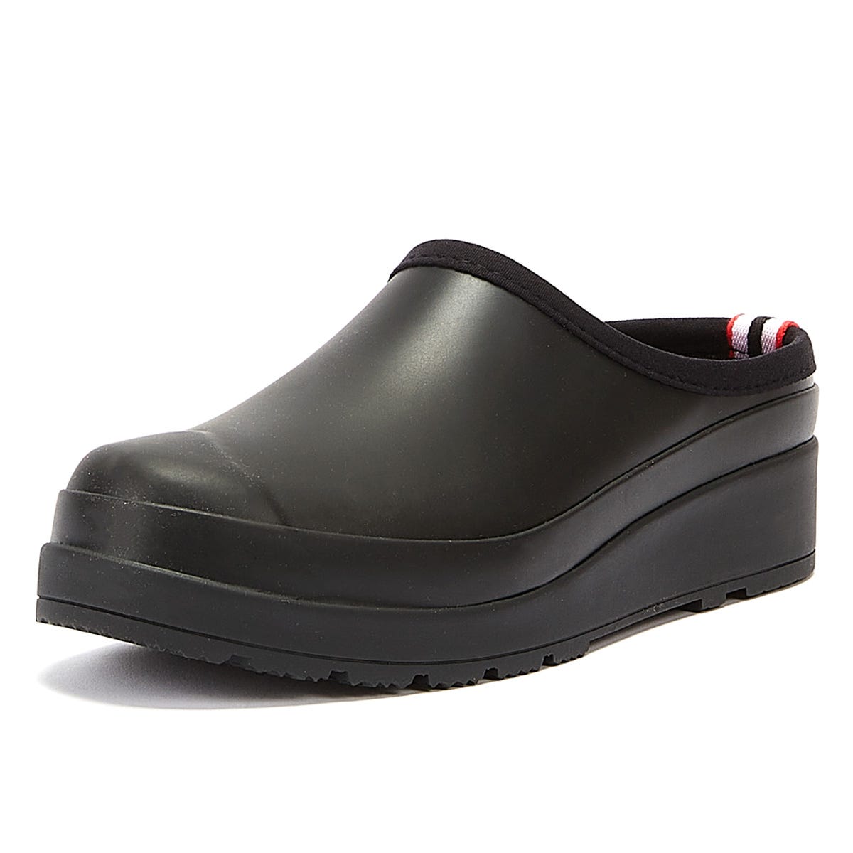 Hunter Original Play Womens Black Clogs