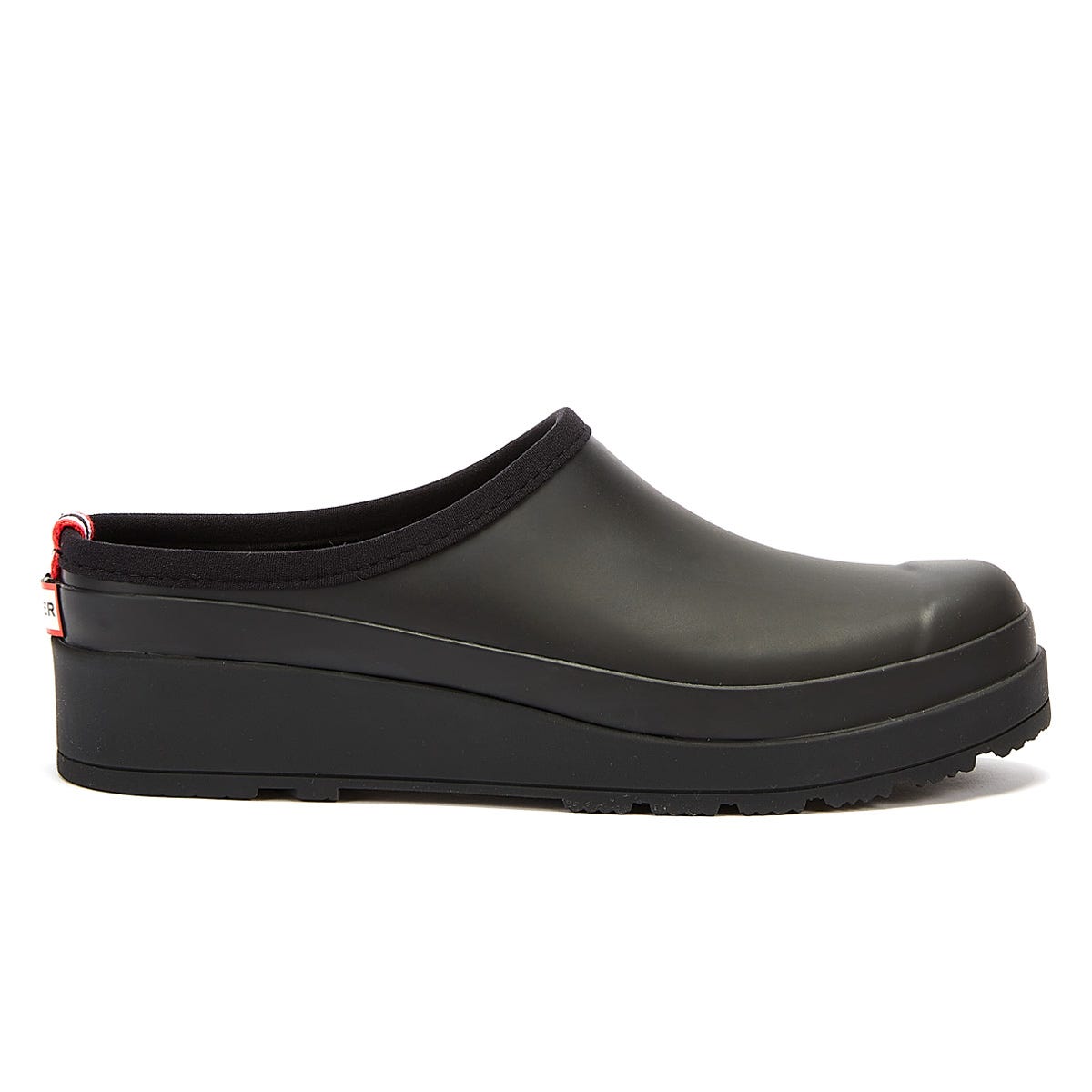 Hunter Original Play Womens Black Clogs