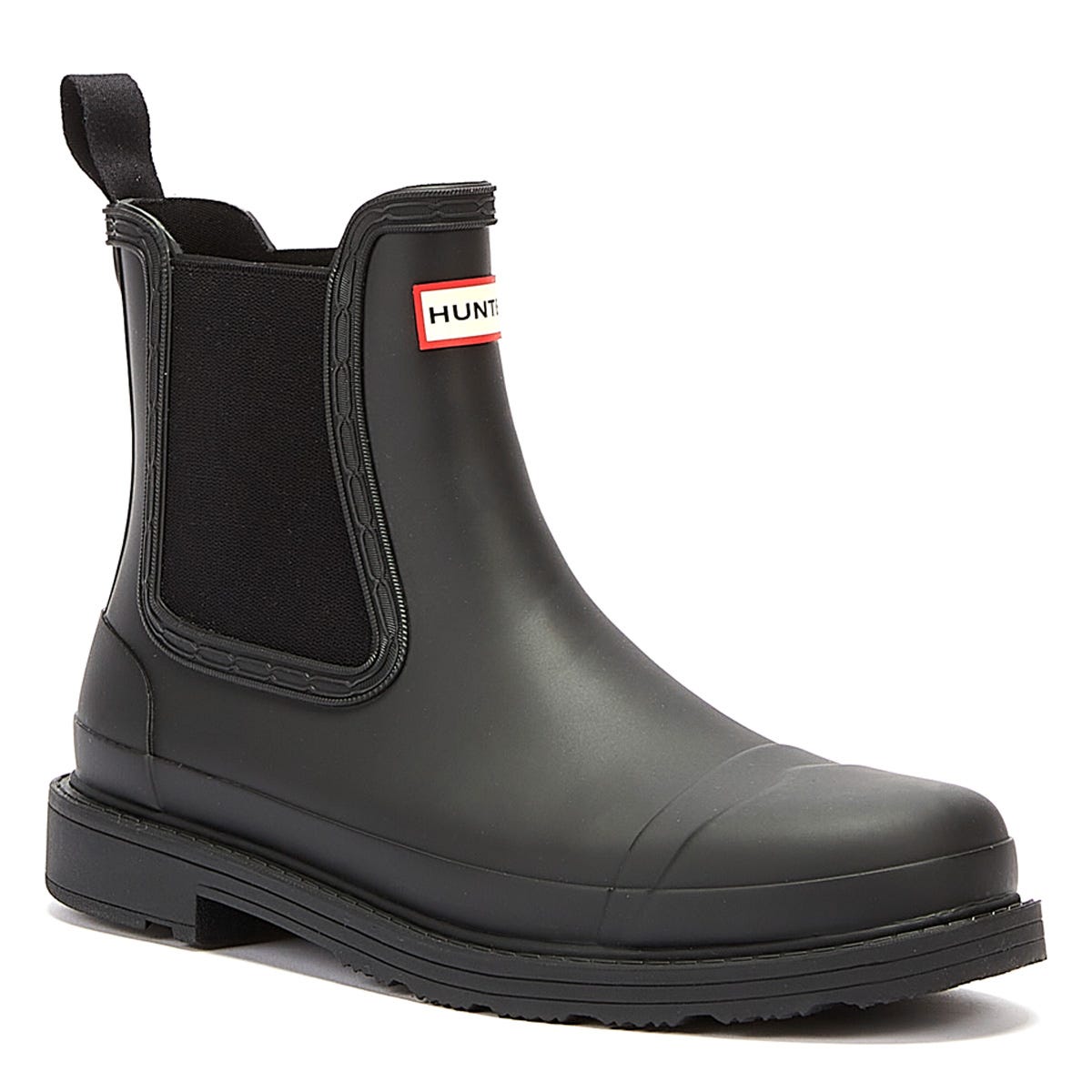 Hunter Commado Chelsea Bottes pour femmes, noires