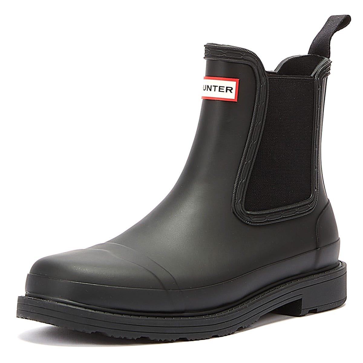 Hunter Commado Chelsea Bottes pour femmes, noires