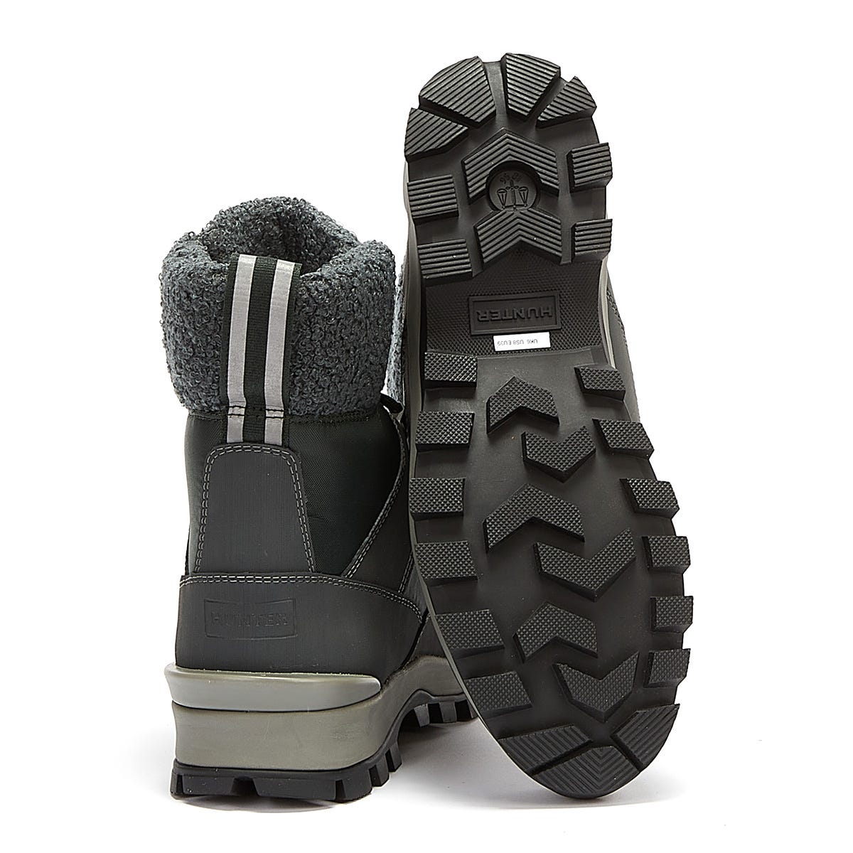 Hunter Commando Womens Navy Boots